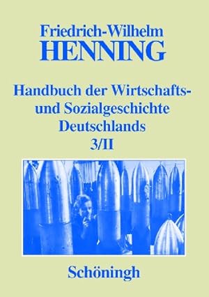 Seller image for Deutsche Wirtschafts- und Sozialgeschichte in der ersten Hlfte des 20. Jahrhunderts. Teil II: 1933-1945 for sale by primatexxt Buchversand