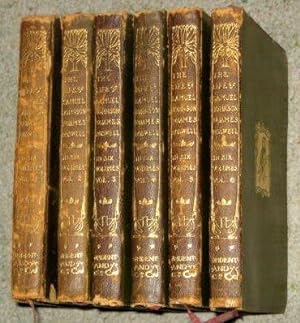 Bild des Verkufers fr The Life of Samuel Johnson By James Boswell, Temple Classics Six Leather Bound Volumes zum Verkauf von Tony Hutchinson