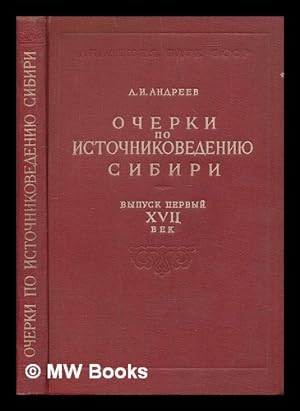 Seller image for Ocherki po istochnikovedeniyu Cibiri. Essays on Siberia [Language: Russian] for sale by MW Books
