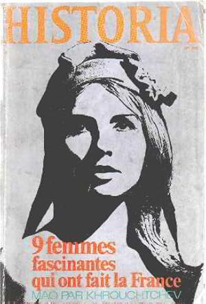 Revue historia n° 298 / 9 femmes fascinantes qui ont fait la france