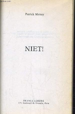 Seller image for NIET!. for sale by Le-Livre