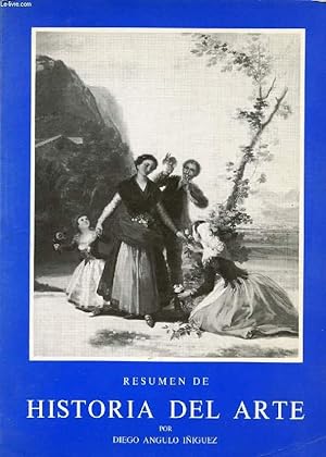 Bild des Verkufers fr RESUMEN DE HISTORIA DEL ARTE zum Verkauf von Le-Livre