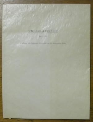 Bild des Verkufers fr RICHARD FELLER 1877-1958. Professor fr Schweizer Geschichte an der Universitt Bern. zum Verkauf von Bouquinerie du Varis