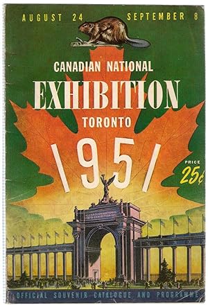 Imagen del vendedor de Canadian National Exhibition Guide , Toronto 1951 a la venta por Michael Moons Bookshop, PBFA