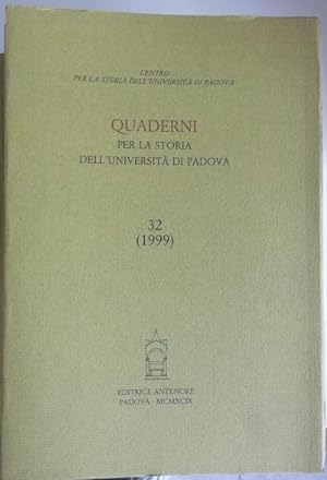 Quaderni per la storia dell'Università di Padova