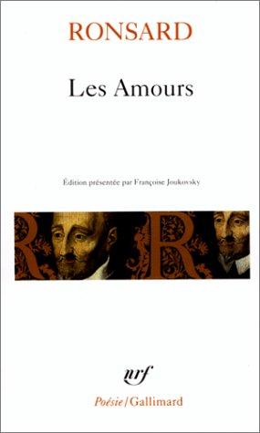 Image du vendeur pour Les Amours mis en vente par J. HOOD, BOOKSELLERS,    ABAA/ILAB