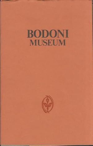 Image du vendeur pour BODONI MUSEUM mis en vente par Carnegie Hill Books