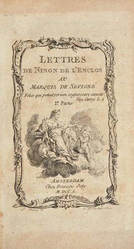 Lettres de Ninon de l'Enclos au marquis de Sévigné.