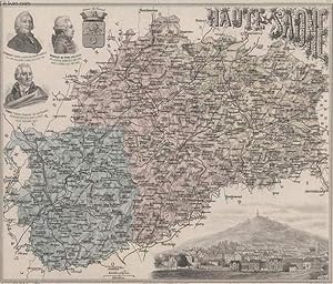 Bild des Verkufers fr GRAVURE 19eme COULEURS - LA FRANCE - HAUTE SAVOIE - PLANCHE N69 zum Verkauf von Le-Livre
