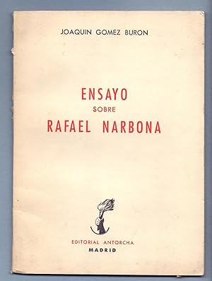 Bild des Verkufers fr ENSAYO SOBRE RAFAEL NARBONA zum Verkauf von Libreria 7 Soles