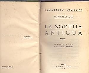 Seller image for LA SORTIJA ANTIGUA for sale by Libreria 7 Soles