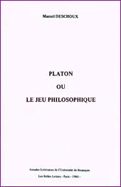 Platon ou le jeu philosophique