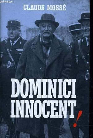 Bild des Verkufers fr DOMINICI INNOCENT!. zum Verkauf von Le-Livre