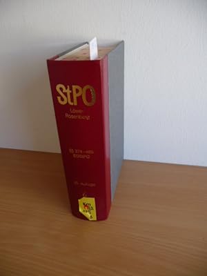 Seller image for Die Strafprozeordnung und das Gerichtsverfassungsgesetz . - Teil: Band. 6.,  374 - 495; EGStPO for sale by Gebrauchtbcherlogistik  H.J. Lauterbach