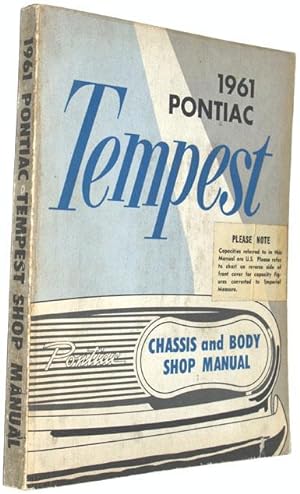 1961 Pontiac Tempest - Chassis and Body Shop Manual