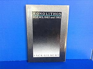 Seller image for Monolithos for sale by Dela Duende Books