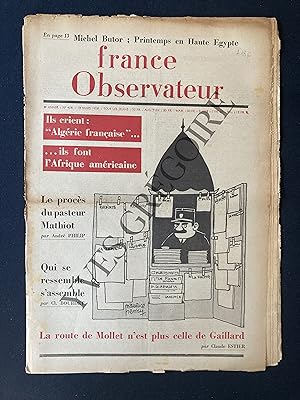 FRANCE OBSERVATEUR-N°409-13 MARS 1958