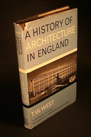 Bild des Verkufers fr A History of Architecture in England. zum Verkauf von Steven Wolfe Books