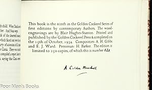 A CRIME AGAINST CANIA: Arthur Calder-Marshall.