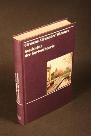Seller image for Geschichte der Gartentheorie. for sale by Steven Wolfe Books