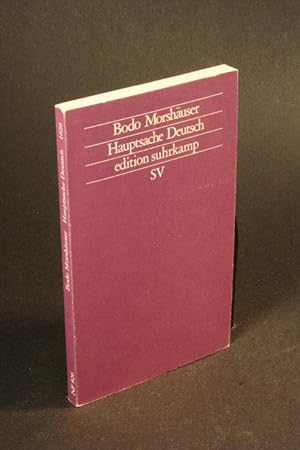 Seller image for Hauptsache Deutsch. for sale by Steven Wolfe Books