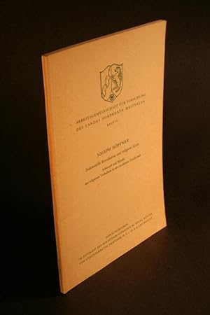 Seller image for Industrielle Revolution und religi�se Krise. Schwund und Wandel des religi�sen Verhaltens in der modernen Gesellschaft. for sale by Steven Wolfe Books