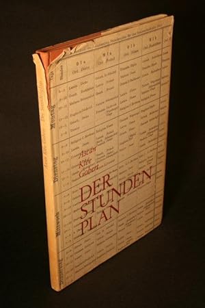 Imagen del vendedor de Der Stundenplan. Die pnktliche Gesellschaft in Hamburg zu Beginn des 20. Jahrhunderts. a la venta por Steven Wolfe Books