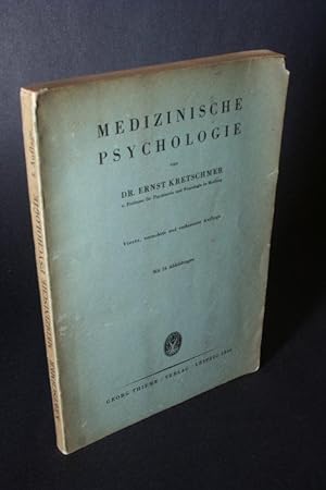 Imagen del vendedor de Medizinische Psychologie. a la venta por Steven Wolfe Books