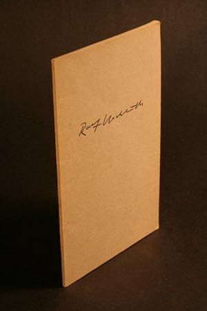 Bild des Verkufers fr Antigone. Die Berliner Novelle. Zeichnungen von Werner Klemke zum Verkauf von Steven Wolfe Books