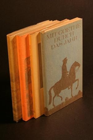 Seller image for Mit Goethe durch das Jahr. Ein Kalender fr das Jahr. for sale by Steven Wolfe Books