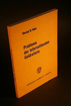 Bild des Verkufers fr Probleme der internationalen Geldreform. Translated by the author from English zum Verkauf von Steven Wolfe Books