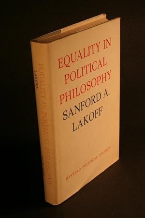 Immagine del venditore per Equality in political philosophy. venduto da Steven Wolfe Books