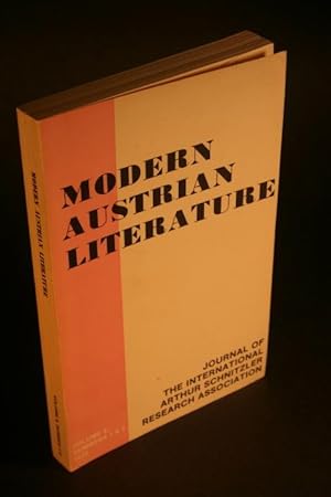 Bild des Verkufers fr Modern Austrian Literature. Volume 6, Numbers 1/2 zum Verkauf von Steven Wolfe Books