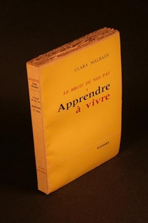 Bild des Verkufers fr Apprendre  vivre. zum Verkauf von Steven Wolfe Books