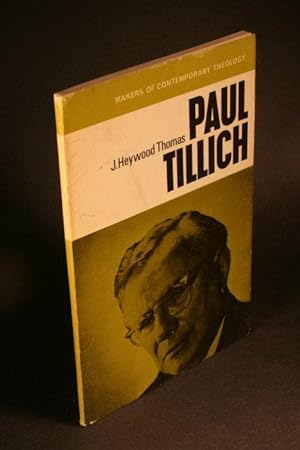 Seller image for Paul Tillich. for sale by Steven Wolfe Books