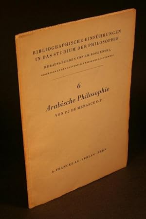 Seller image for Arabische Philosophie. for sale by Steven Wolfe Books