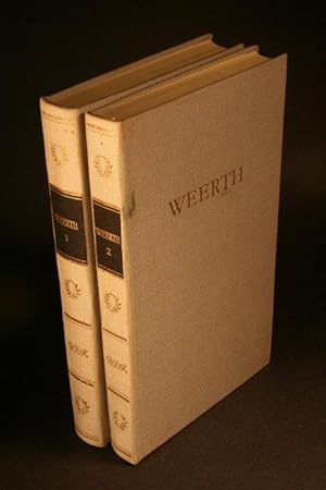 Seller image for Weerths Werke in zwei Bnden. for sale by Steven Wolfe Books