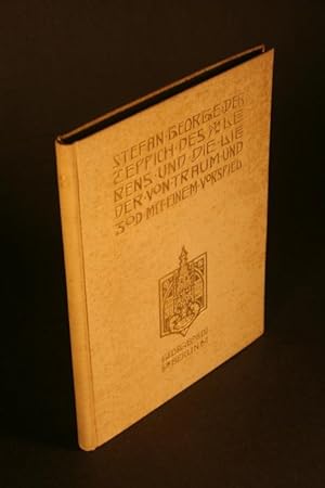 Seller image for Der Teppich des Lebens und Die Lieder von Traum und Tod. Mit einem Vorspiel. for sale by Steven Wolfe Books
