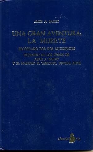 Imagen del vendedor de Una gran aventura la muerte a la venta por Livro Ibero Americano Ltda