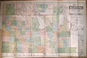 Map of Manitoba published by Authority of the Pronvicial Government Winnipeg, June, 1891