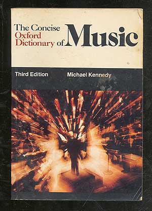 Seller image for The Concise Oxford Dictionary of Music for sale by Between the Covers-Rare Books, Inc. ABAA
