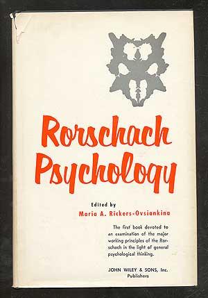 Imagen del vendedor de Rorschach Psychology a la venta por Between the Covers-Rare Books, Inc. ABAA
