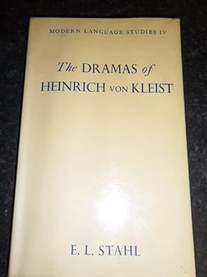 Seller image for The dramas of Heinrich Von Kleist for sale by Clement Burston Books