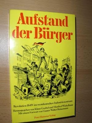 Seller image for Aufstand der Brger. Revolution 1849 im westdeutschen Industriezentrum. for sale by Antiquariat am Ungererbad-Wilfrid Robin
