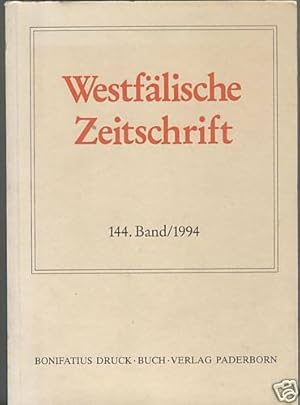 Bild des Verkufers fr Westflische Zeitschrift. 144. Band / 1994 zum Verkauf von Paderbuch e.Kfm. Inh. Ralf R. Eichmann