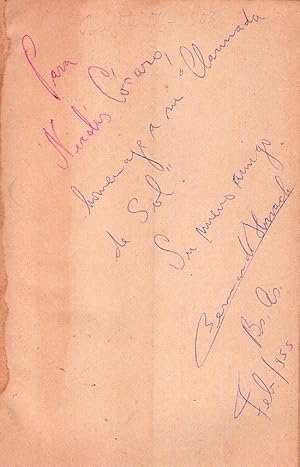 Immagine del venditore per HIELO Y OTRAS TEMPERATURAS. Poemas 1948 - 1954 [Firmado / Signed] venduto da Buenos Aires Libros