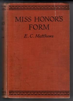 Image du vendeur pour Miss Honor's Form mis en vente par The Children's Bookshop