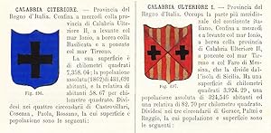 Regione Calabria + Comuni di Calabria Citerione e Calabria Ulteriore I
