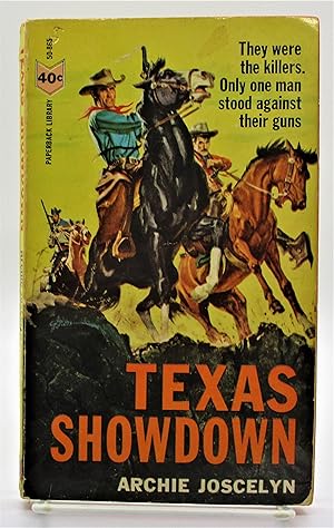 Imagen del vendedor de Texas Showdown a la venta por Book Nook