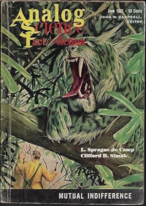 Imagen del vendedor de ANALOG Science Fact & Fiction: June 1961 a la venta por Books from the Crypt